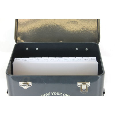 Seed Tin Dividers Set Of 12 Organise By Month Or Seed Type With Ease - Image 3