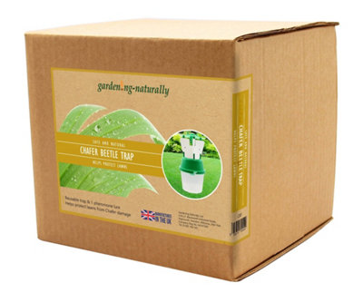 Gardening Naturally Chafer Beetle Trap With Attractant Lure For Lawn MonitoringChafer Grub Control And Adult Beetle Catching from B&Q
