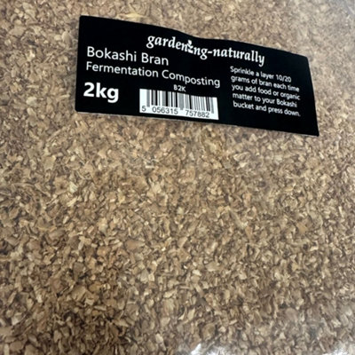Gardening Naturally Organic Bokashi Bran 2Kg Composting from B&Q