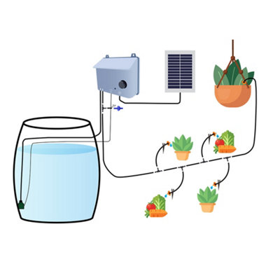 Drip Water Irrigation Kit – Garden Drip Irrigation System for Watering - Image 3