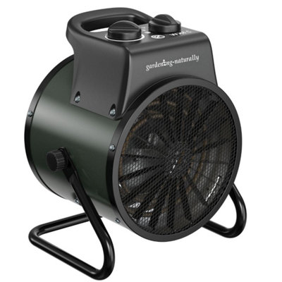 Gardening Naturally Greenhouse Heater With Thermostat  2800WPremium from B&Q