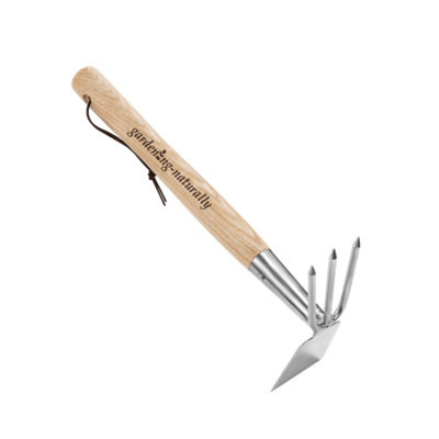 Gardening Naturally 2 In 1 Dual Headed Hoe For Weeding And Soil Cultivation from B&Q