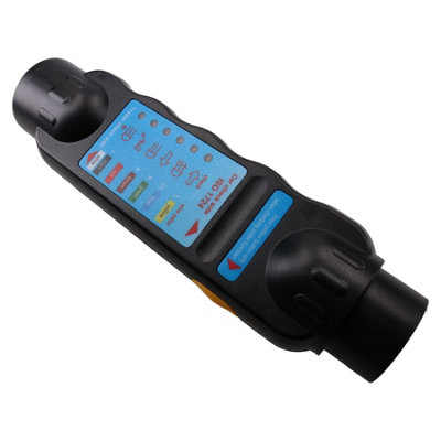 AB Tools Trailer Caravan Tow Bar Socket & Plug Tester Wiring Circuit Plug Checker 7 from B&Q