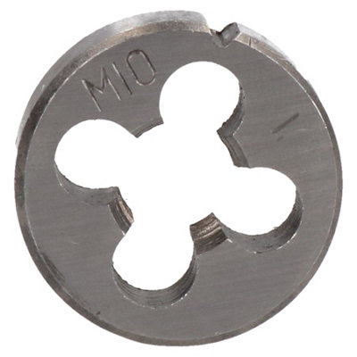 AB Tools Metric Die Threading Tool M10 X 1.0 Die (25mm) Thread Cutter Tungsten Steel from B&Q