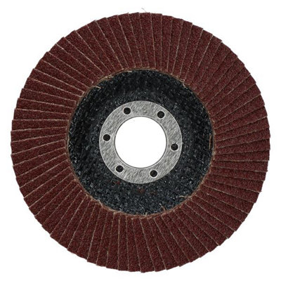 AB Tools 80 Grit Flap Discs Sanding Grinding Rust Removing For 4-1/2" Angle Grinders 1Pc