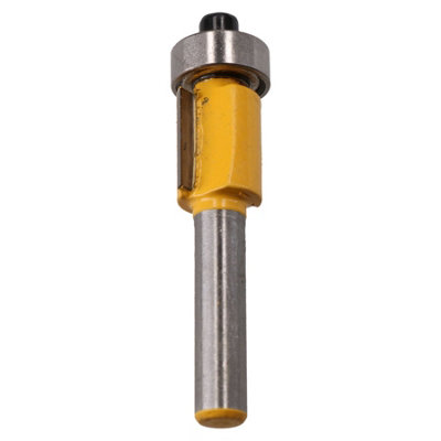AB Tools Tct Flush Bearing Guided Trim Router Bit 12.7mm Depth Cutter Tool 1/4 Shank from B&Q