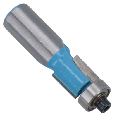 AB Tools Tct Flush Bearing Guided Trim Router Bit 15mm Depth Cutter Tool 1/2 Shank from B&Q