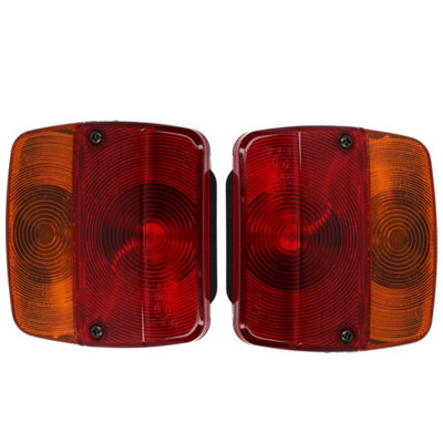 AB Tools Pair Erde & Daxara Trailer Replacement Light Lamp Models 120 121 & 122 Easy Fit from B&Q