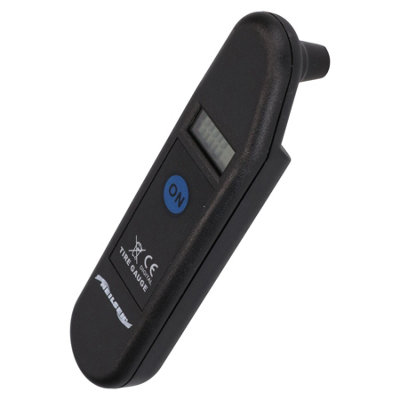 AB Tools Digital Handheld Tyre Pressure Gauge For Measuring Tyre Wheel Air 0100Psi from B&Q