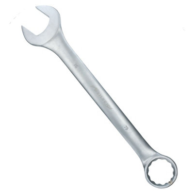 AB Tools 75mm Metric Jumbo Combination Spanner Wrench Ring And Open Ended Hgv