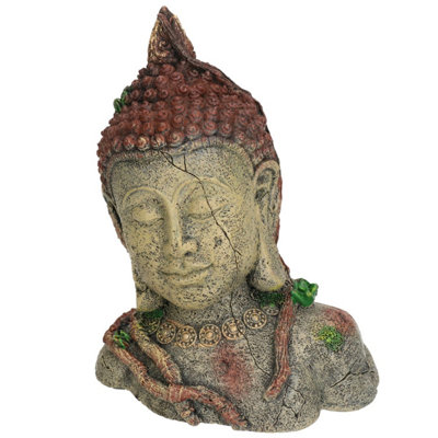 B&Q -  Aquatic Aquarium Decor Thai Goddess Fish Tank Ornament 14X10X12Cm