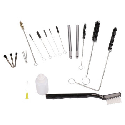 AB Tools Air Spray Gun Cleaning Kit For Air Brushes Suction Gravity Feed Hvlp Detail 23Pc from B&Q