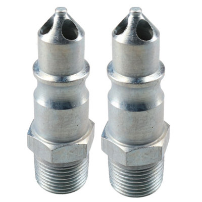Ab Tools Pcl 100 Series Air Fitting Adaptor Male Thread 3/8" Bsp Air Hose Line Aca2999 X2