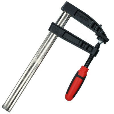 AB Tools Sliding F Clamps Bar Profile Clamp Holder Fastener Fastening Tool 300mm X 120mm from B&Q