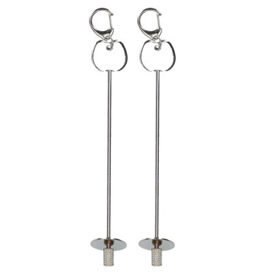 AB Tools Small Animal Pet Treat Hamster Guinea Pig Bird Rabbit Fruit & Veg Skewer 2Pk from B&Q
