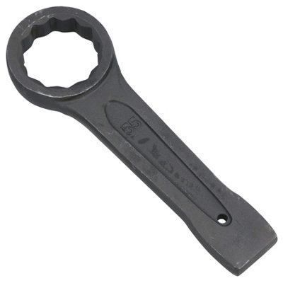 Ab Tools 55Mm Slogging Box End Striking Ring Wrench Spanner Bi-Hex 12 Sided Metric