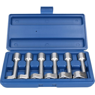 AB Tools 6Pc 12mm19mm Diesel Injector Line Sockets Fuel Line Remover Tool 1/2" Drive from B&Q