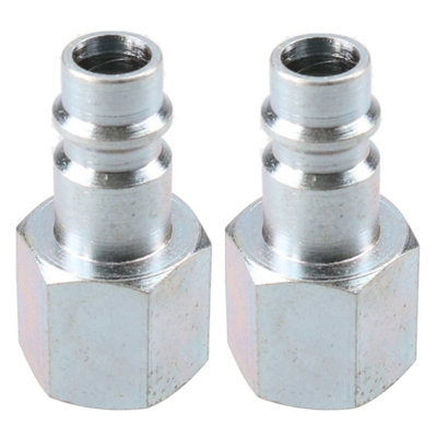Ab Tools Pcl Xf Series Air Hose Fitting Male Adaptor 1/4" Bsp Female Thread Aa7106 X 2