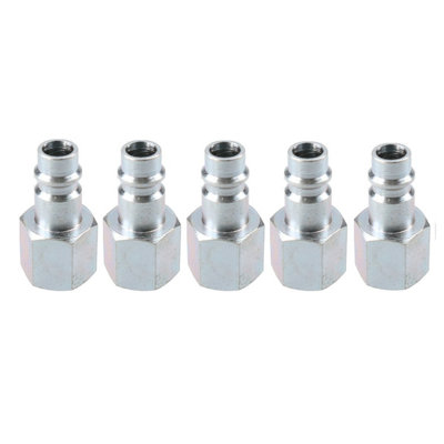 Ab Tools Pcl Xf Series Air Hose Fitting Male Adaptor 1/4" Bsp Female Thread Aa7106 X 5