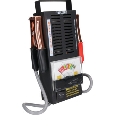 AB Tools 6V / 12V 100 Amp Car Battery Load Tester Alternator Charging System Tester from B&Q