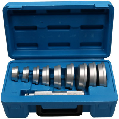 AB Tools Wheel Bearing Race And Seal Driver Set 40mm81mm 10Pc Aluminium Kit from B&Q