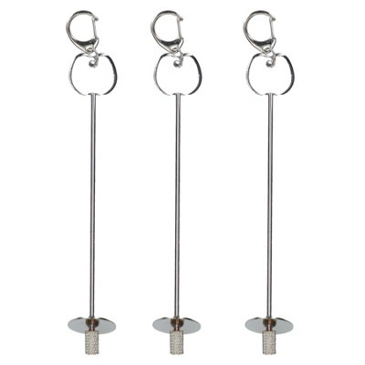 AB Tools Small Animal Pet Treat Hamster Guinea Pig Bird Rabbit Fruit & Veg Skewer 3Pk from B&Q