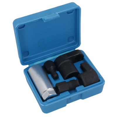 B&Q -  Offset Oxygen + Vacuum Sensor Sockets + Thread Chaser Set Lambda Sensor 5Pc
