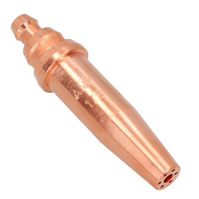 AB Tools Anm Oxy Acetylene Gas Cutting Nozzle Tip Standard Length 1/8" 190-300mm Oxygen from B&Q