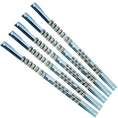 AB Tools 3/8" Drive Socket Rail Storage Holder Organiser Clips For 70 Sockets 5 Rails from B&Q