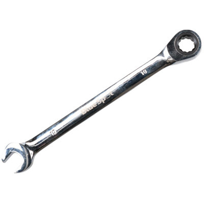 AB Tools 10mm Metric Ratchet Combination Spanner Wrench 72 Teeth Reversible from B&Q