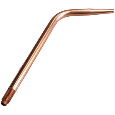 B&Q -  Lightweight Swaged Welding Brazing Nozzle No. 2 Tip 1.2mm Oxygen Acetylene