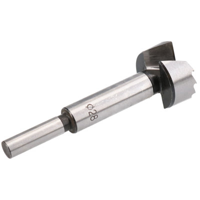 AB Tools 28mm Forstner Bit 3/8In Shank Boring Hole Cutter Flat Wood Drill Bit Woodworking from B&Q
