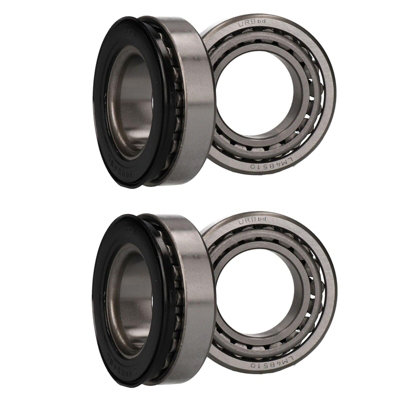 AB Tools 2 X Wheel Bearing Kit For Indespension Tow-A-Van Box Trailers Braked Single Axle from B&Q