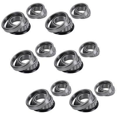 AB Tools 6 X Wheel Bearing Kit For Indespension 3500Kg Tri-Axle Flatbed Dropside Trailer from B&Q