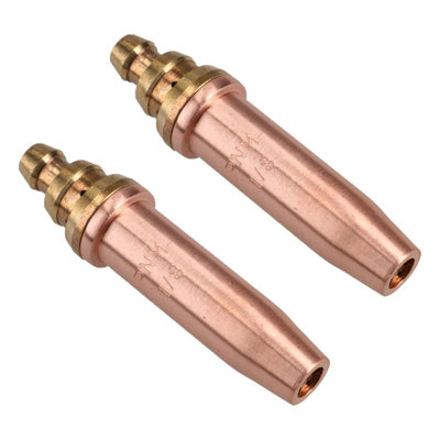 AB Tools Pnm Oxy Propane Gas Cutting Nozzle Tip Standard Length 1/8" 190-300mm 2Pk from B&Q