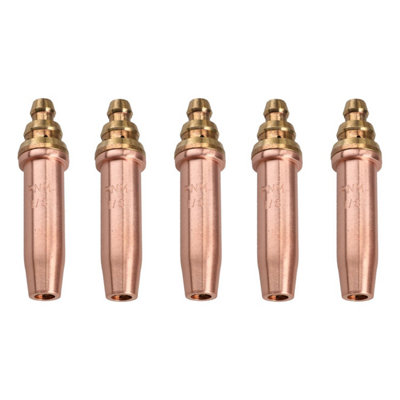 AB Tools Pnm Oxy Propane Gas Cutting Nozzle Tip Standard Length 1/8" 190-300mm 5Pk from B&Q