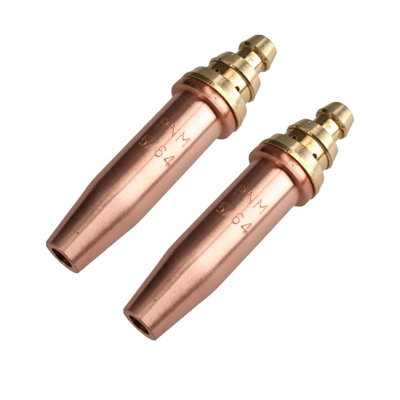 AB Tools Pnm Oxy Propane Gas Cutting Nozzle Tip Standard Length 5/64" 70-100mm 2Pk from B&Q