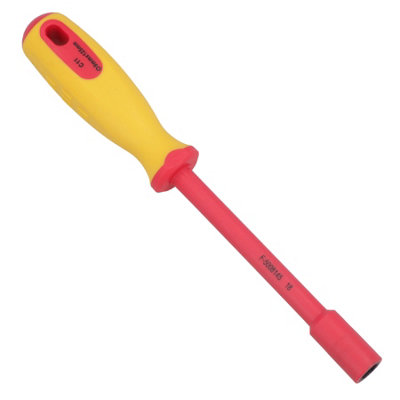 B&Q -  9mm Metric Vde Insulated Nut Driver Spinner Socket For Hybrid Electric Vehicles