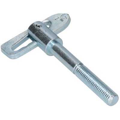 AB Tools M12 Extra Long Antiluce Tailgate Drop Catch Trailer Dropside Latch from B&Q