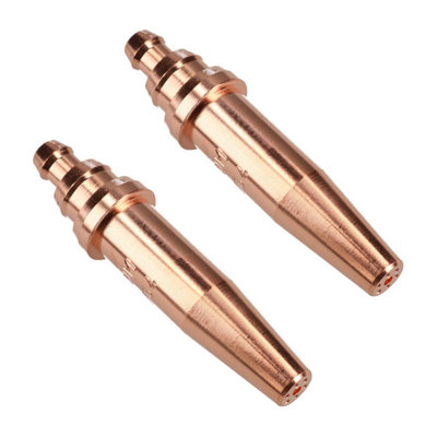 AB Tools Anm Oxy Acetylene Gas Cutting Nozzle Tip Standard Length 5/64" 70-100mm 2Pk from B&Q