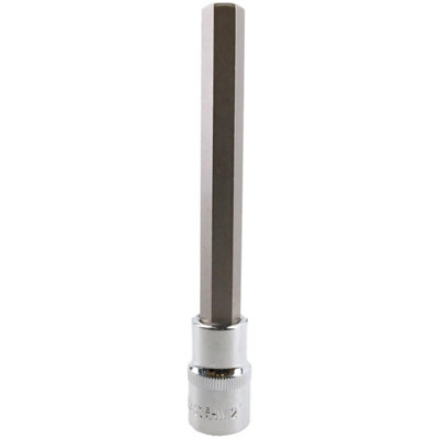 AB Tools 12mm Hex Allen Key Long Bit Internal Socket Metric 1/2" Drive 140mm Length Cr-V from B&Q