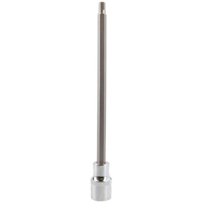 AB Tools 6mm Hex Allen Key Long Bit Internal Socket Metric 1/2" Drive 200mm Length Cr-V from B&Q