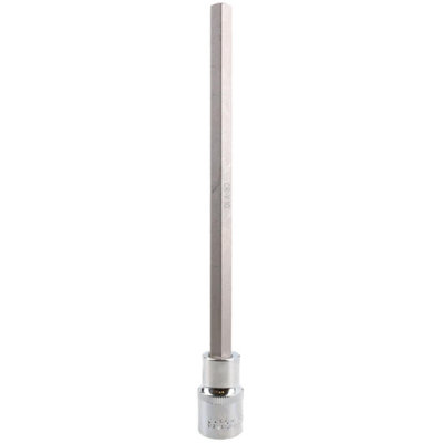 AB Tools 10mm Hex Allen Key Long Bit Internal Socket Metric 1/2" Drive 200mm Length Cr-V from B&Q