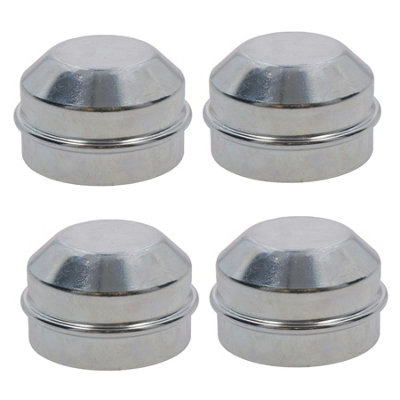 AB Tools 4 Pack 47mm Avonride Dust Cap Wheel Hub Trailer Bearing Grease Cover from B&Q