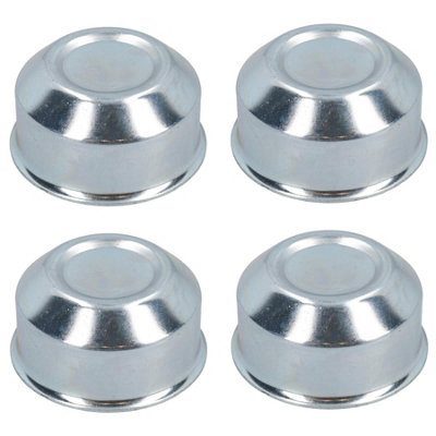AB Tools 4 Pack 60mm Avonride Dust Cap Wheel Hub Trailer Bearing Grease Cover from B&Q