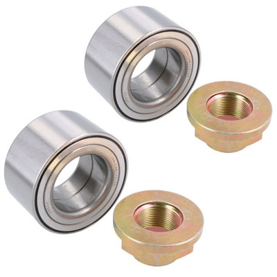 AB Tools 2 Pack Trailer Sealed Wheel Hub Bearing & Axle Stake Nut For Ifor Williams from B&Q