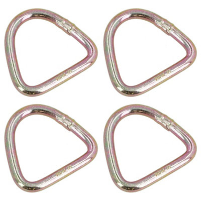 Ab Tools Pack Rounded Tie Down Lashing Eye Strap Anchor Ring Point Heavy Duty Size 4