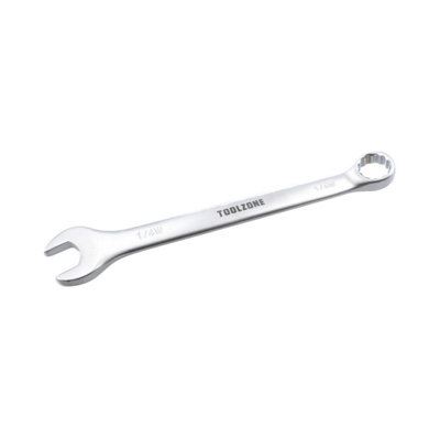 AB Tools 1/4" Whitworth Combination Spanner Chrome Vanadium Steel 170mm Wrench from B&Q