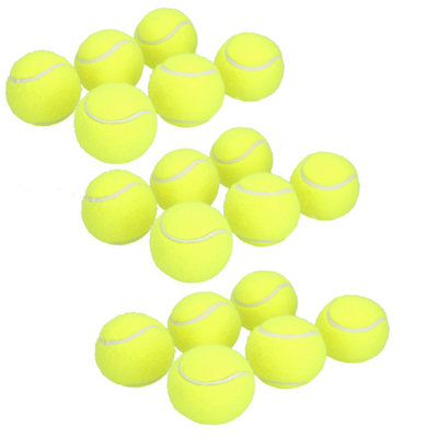 AB Tools 18Pk Maxi Hyper Fetch Super Bounce Tennis Ball Dog Play Time 6Cm from B&Q