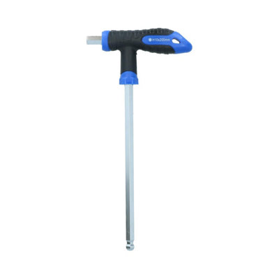 AB Tools H10 T-Handle 10mm Hex Screwdriver Allen Key 200mm Tool Chrome Vanadium Steel from B&Q